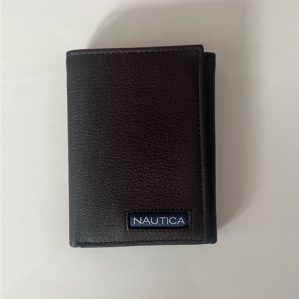 Nautica Brown Leather Wallet